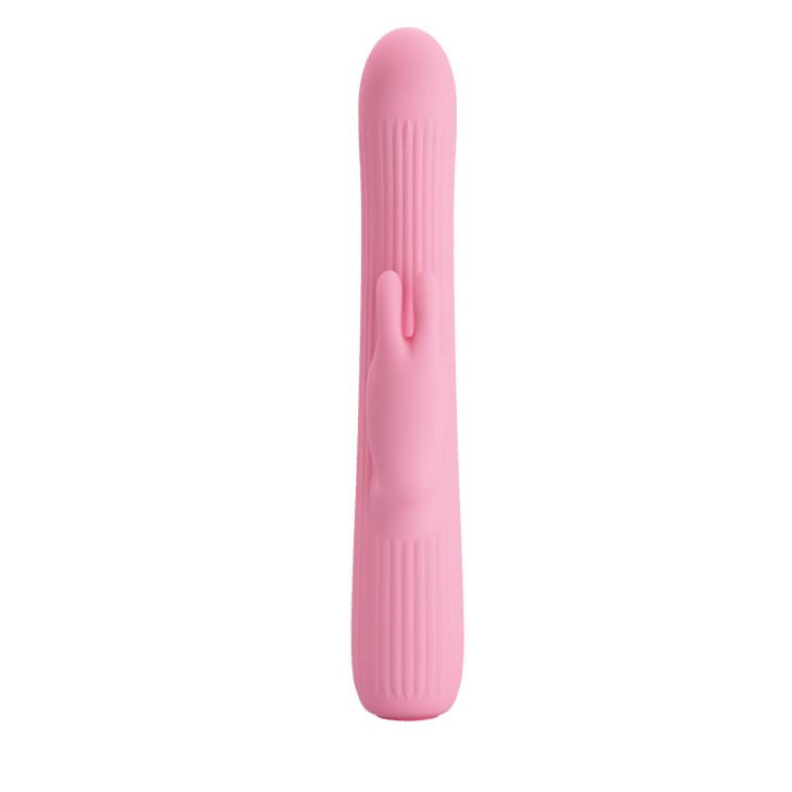 Vibrator Pretty Love Julian Pink cu USB pentru punct G, 4 rotații, 4 vibrații