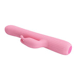 Vibrator Pretty Love Julian Pink cu USB pentru punct G, 4 rotații, 4 vibrații