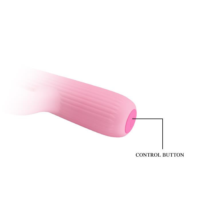 Vibrator Pretty Love Julian Pink cu USB pentru punct G, 4 rotații, 4 vibrații