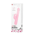 Vibrator Pretty Love Julian Pink cu USB pentru punct G, 4 rotații, 4 vibrații