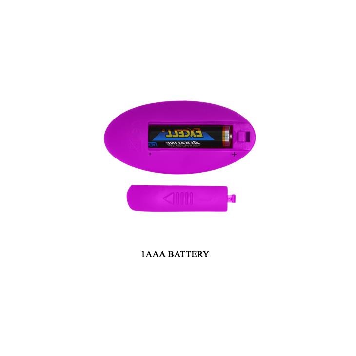 Vibrator anal din silicon Pretty Love Heatcher, cu 12 vibrații, cu telecomandă USB