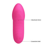 Pretty Love Isaac - Vibrator USB cu 7+7 moduri