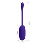 Ou vibrator wireless Pretty Love Julius, violet, 12 funcții