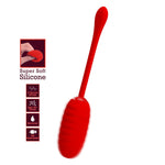Pretty Love Kirk Egg Ou vibrator wireless Roșu 12 funcții