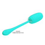 Pretty Love Kirk Ou Vibrator Verde Discret cu 12 Funcții