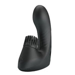 Vibrator pentru deget Pretty Love din silicon, 3 vibrații, 3 rotații, USB