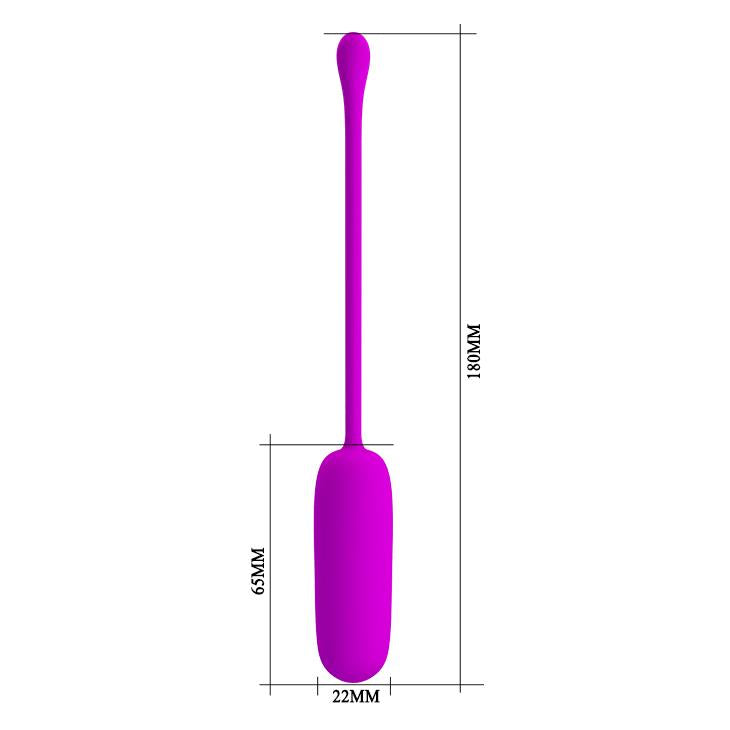 Ou vibrator wireless Pretty Love Joyce, violet, cu USB
