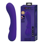 Vibrator Pretty Love Matt Silicone pentru Punct G, Violet, 12 Vibrații