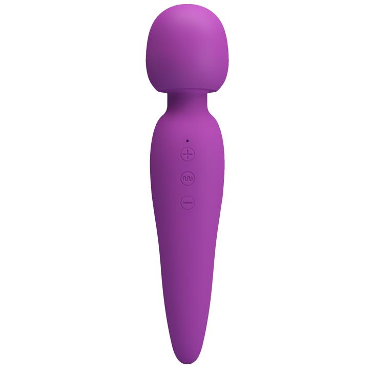 Masaj din silicon impermeabil Pretty Love Meredith, violet