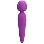 Masaj din silicon impermeabil Pretty Love Meredith, violet