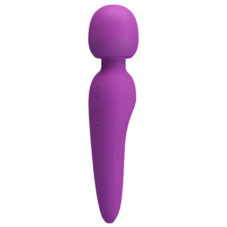 Masaj din silicon impermeabil Pretty Love Meredith, violet