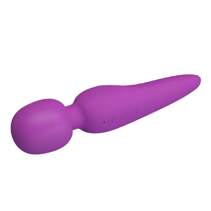 Masaj din silicon impermeabil Pretty Love Meredith, violet