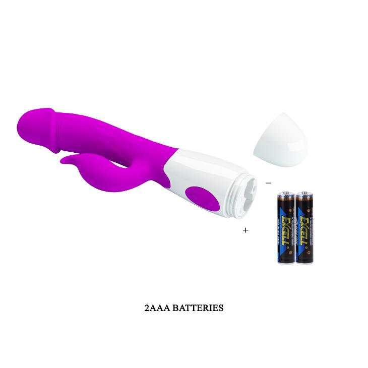 Vibrator Pretty Love Peter Bunny Purple cu 30 de funcții