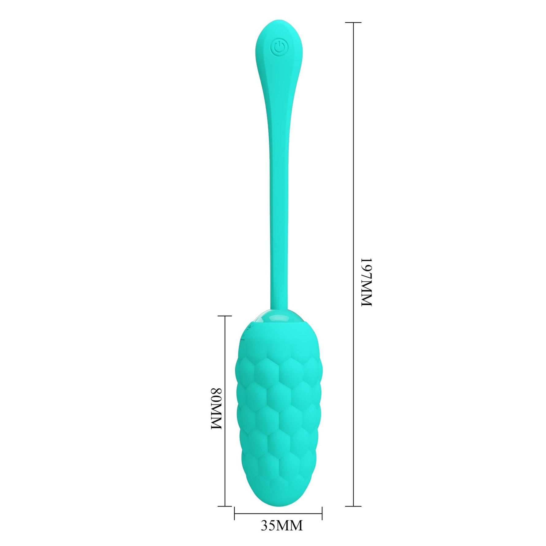 Ou vibrant Pretty Love Marina Egg verde cu 12 funcții