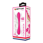 Vibrator Pretty Love Yedda din silicon, 12 funcții, USB
