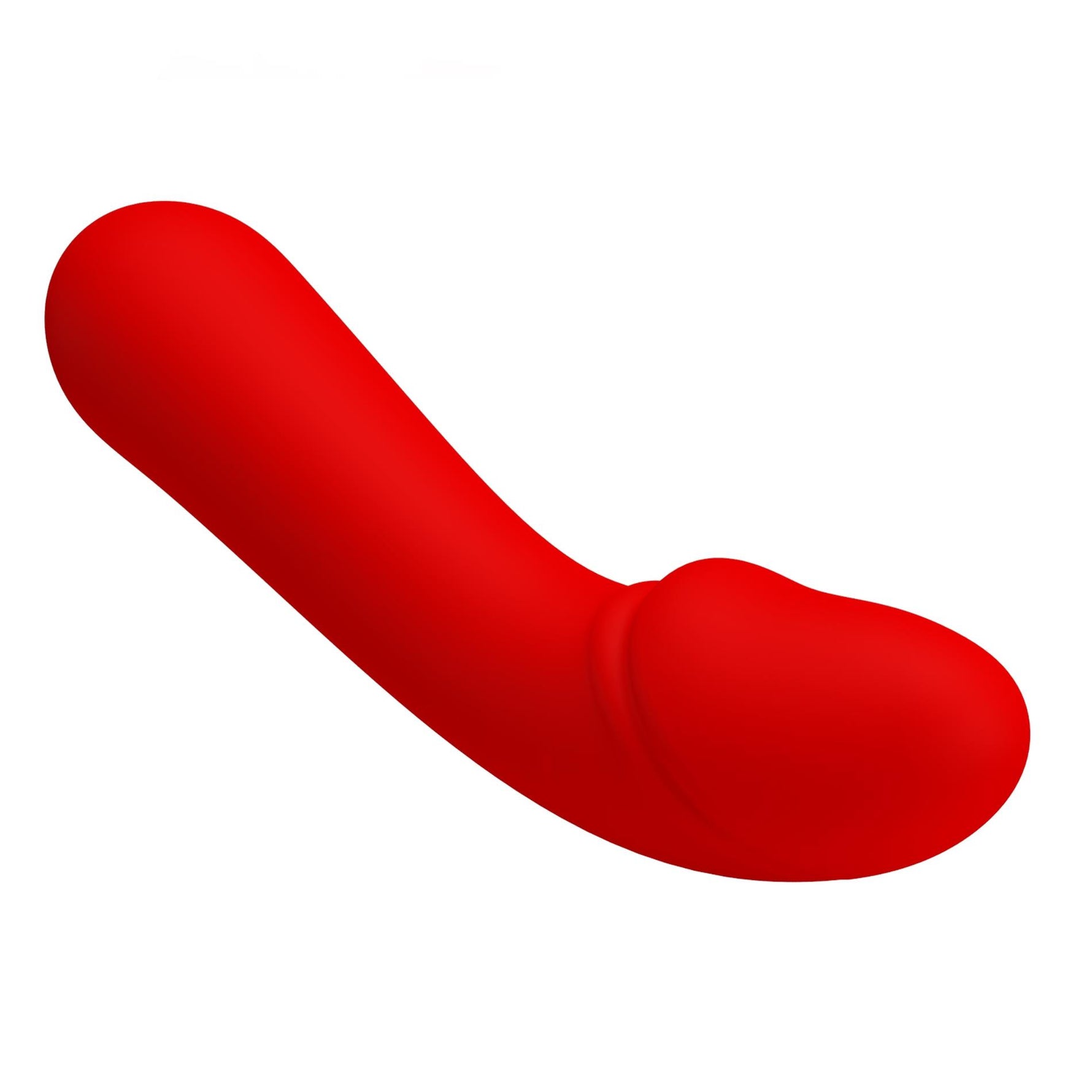 Vibrator Pretty Love Cetus pentru punctul G, silicon roșu, 12 vibrații