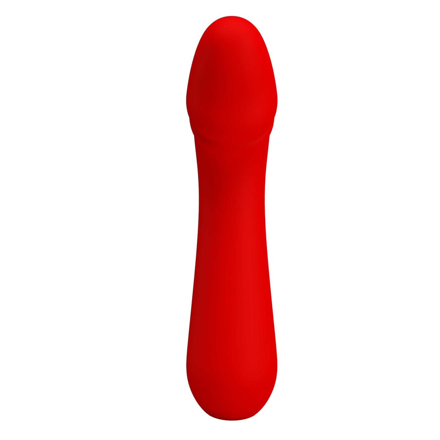 Vibrator Pretty Love Cetus pentru punctul G, silicon roșu, 12 vibrații