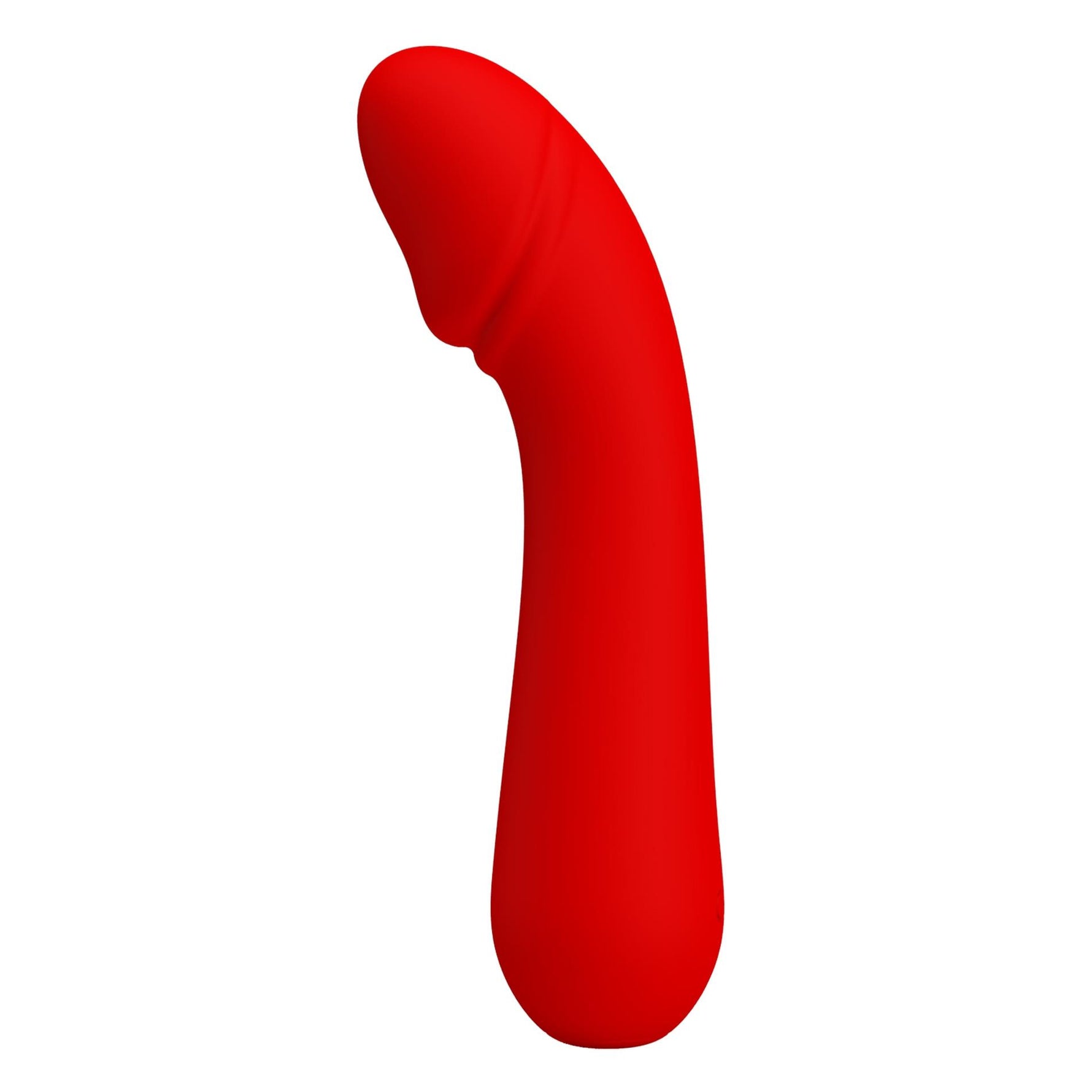 Vibrator Pretty Love Cetus pentru punctul G, silicon roșu, 12 vibrații