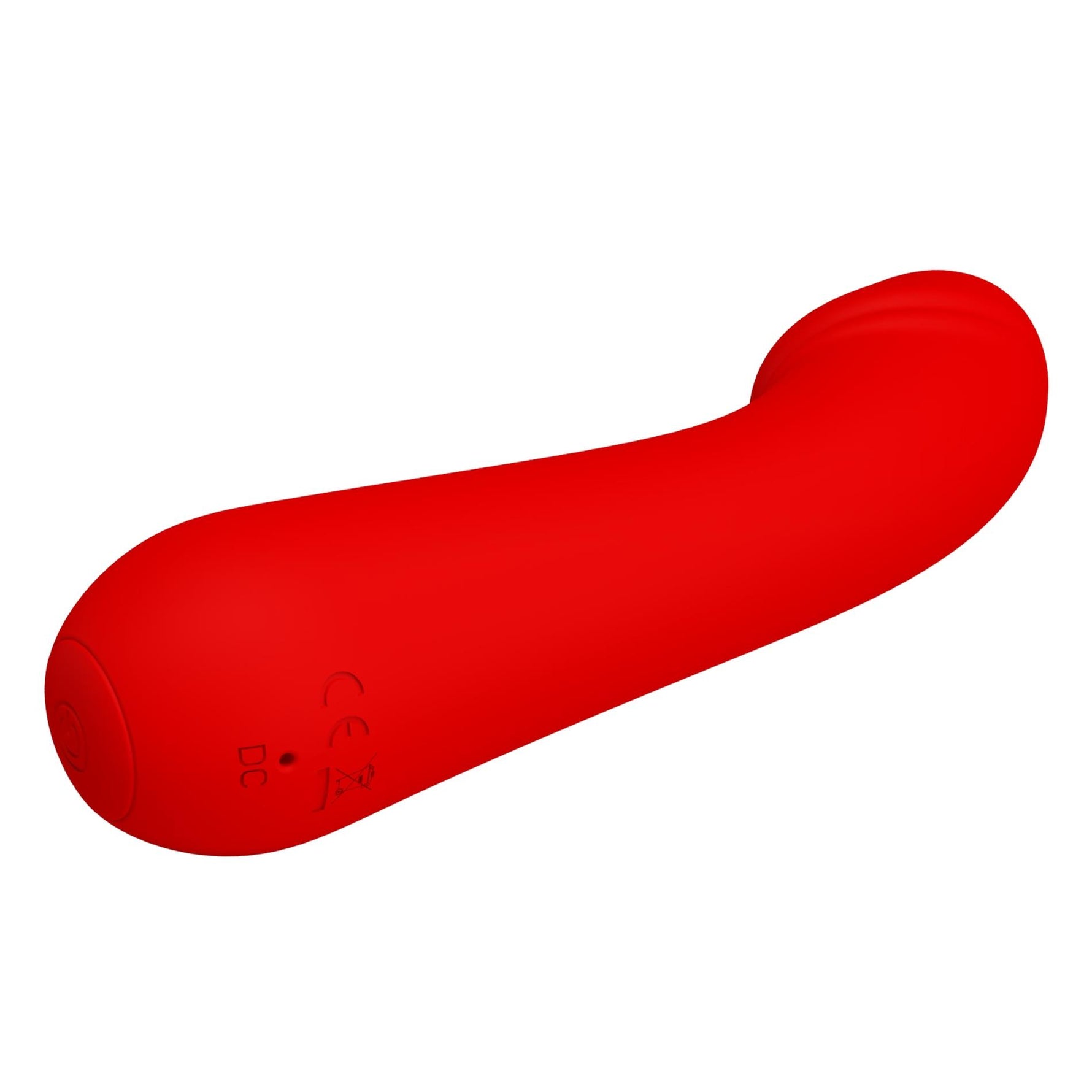Vibrator Pretty Love Cetus pentru punctul G, silicon roșu, 12 vibrații