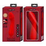 Vibrator Pretty Love Cetus pentru punctul G, silicon roșu, 12 vibrații
