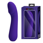 Vibrator pentru punctul G Pretty Love Cetus din silicon violet închis