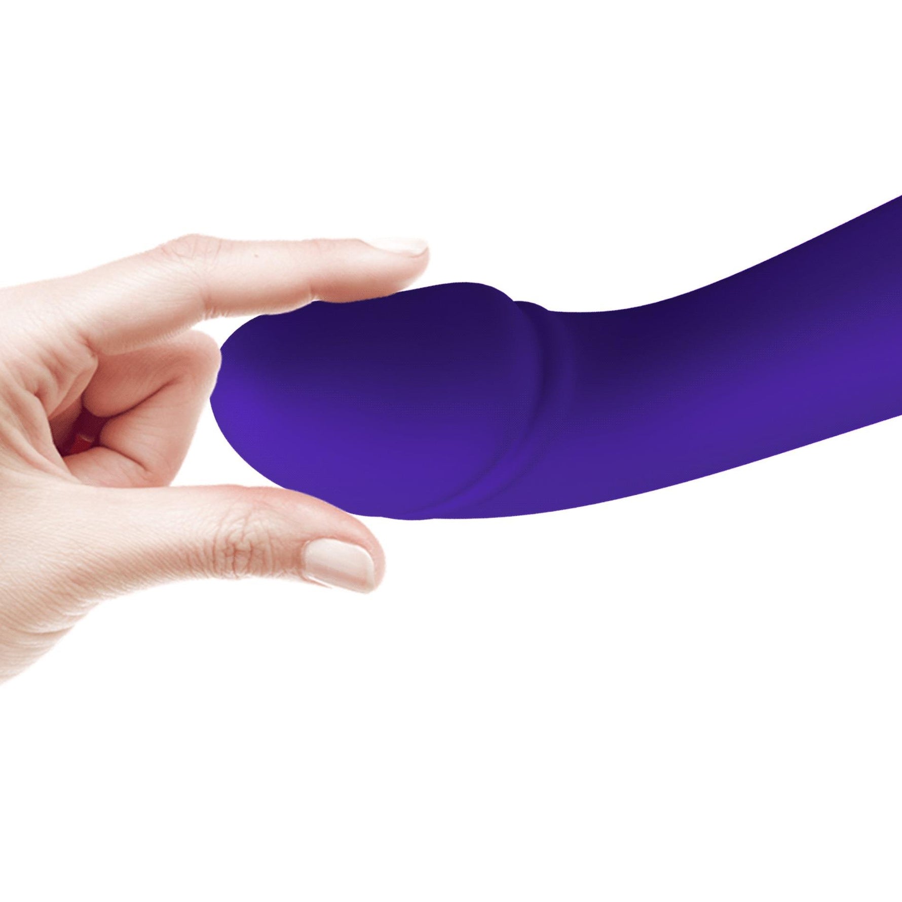Vibrator pentru punctul G Pretty Love Cetus din silicon violet închis