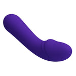 Vibrator pentru punctul G Pretty Love Cetus din silicon violet închis