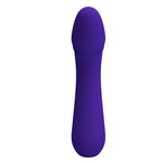 Vibrator pentru punctul G Pretty Love Cetus din silicon violet închis