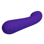 Vibrator pentru punctul G Pretty Love Cetus din silicon violet închis