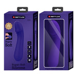 Vibrator pentru punctul G Pretty Love Cetus din silicon violet închis
