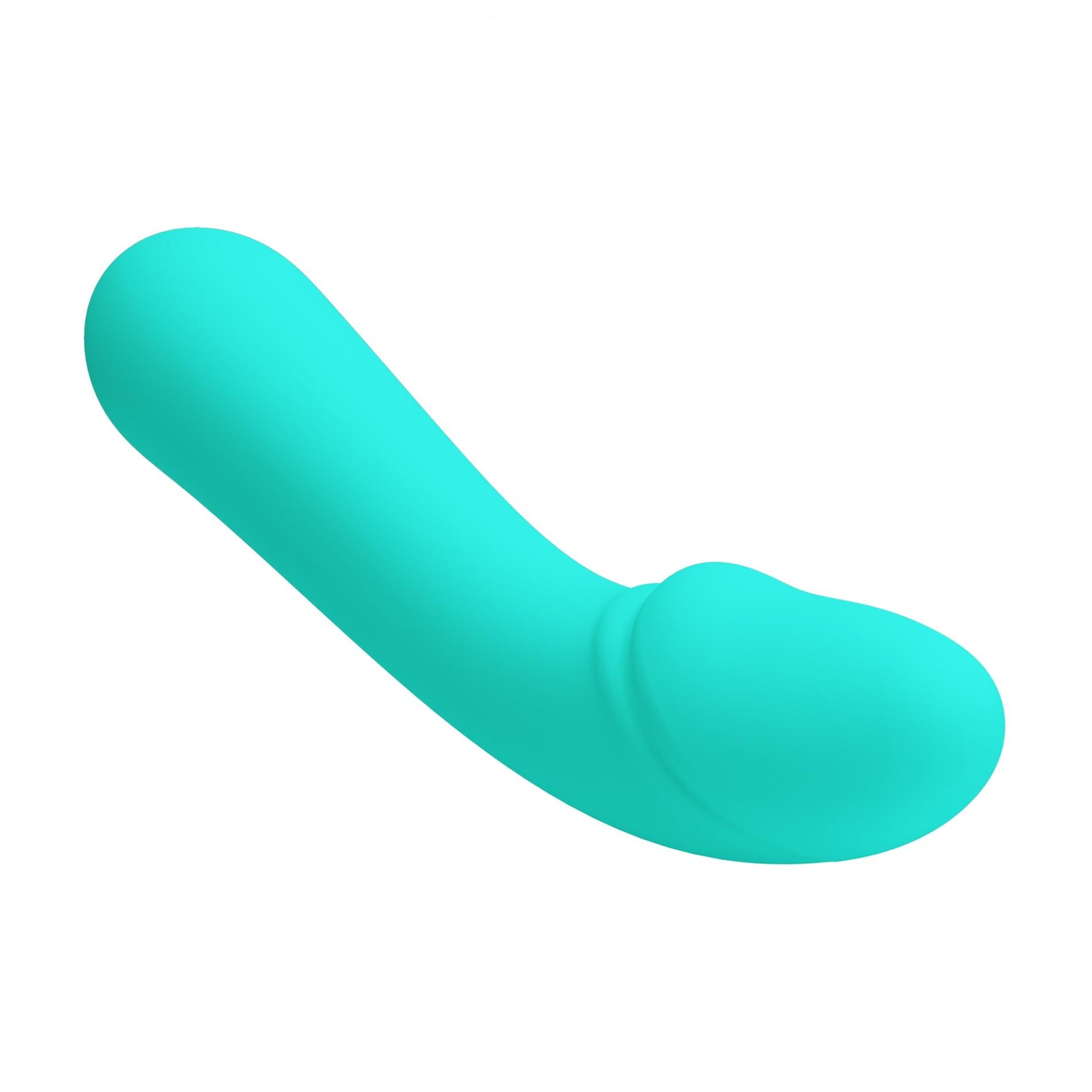 Vibrator Pretty Love Cetus din silicon pentru punctul G, verde, 12 funcții