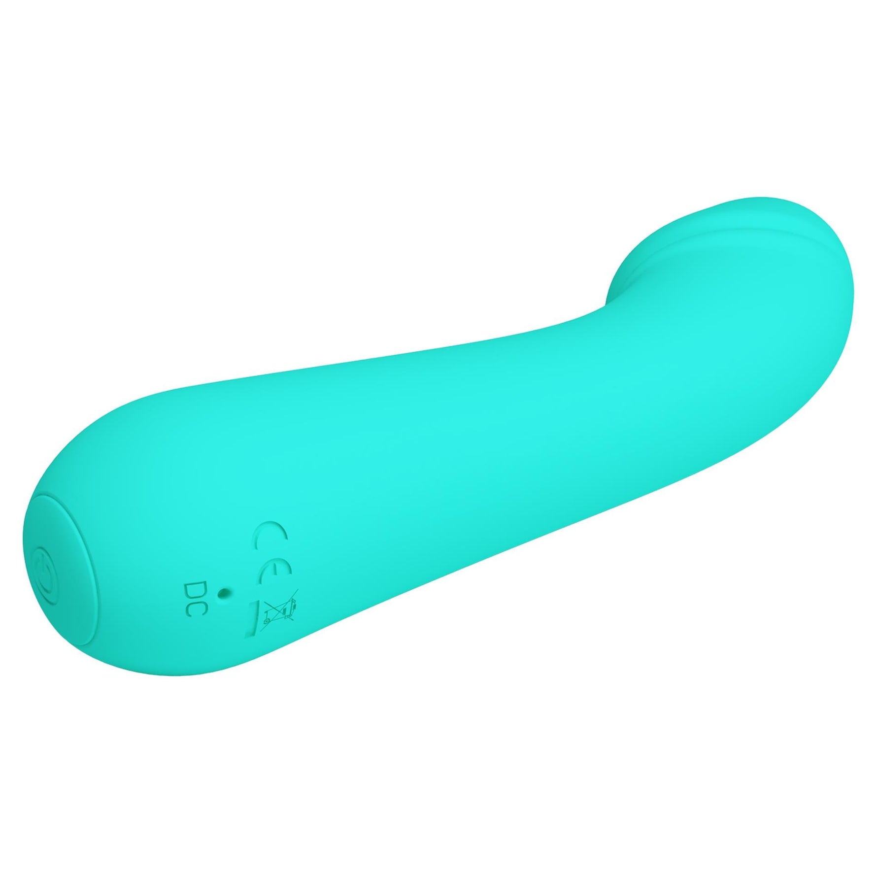 Vibrator Pretty Love Cetus din silicon pentru punctul G, verde, 12 funcții