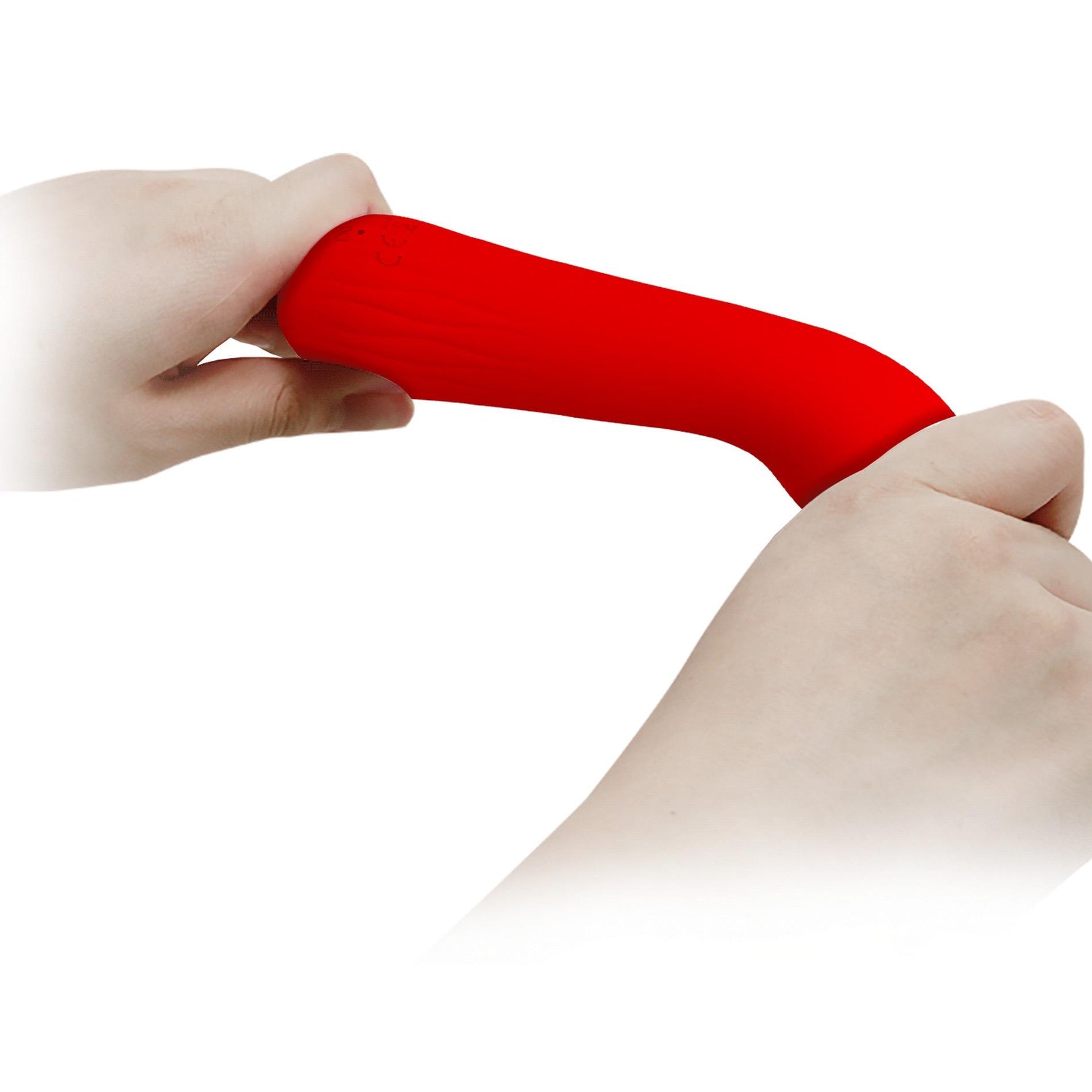 Vibrator Pretty Love Faun pentru punctul G, silicon roșu, 12 funcții