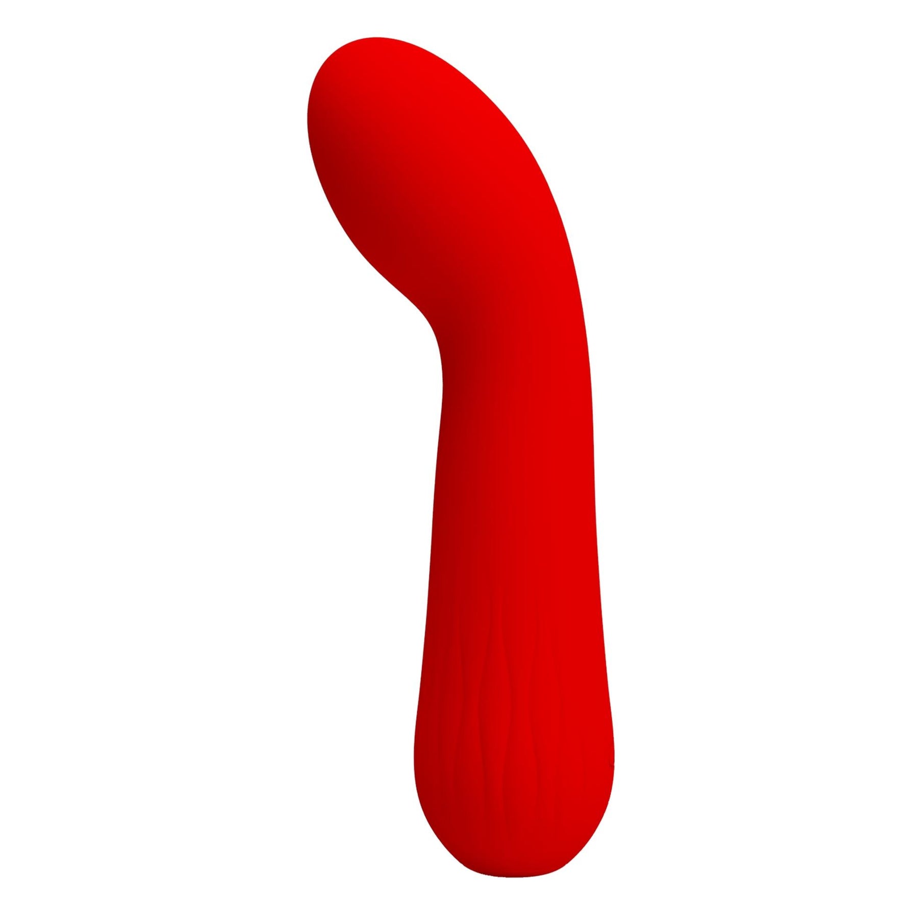 Vibrator Pretty Love Faun pentru punctul G, silicon roșu, 12 funcții