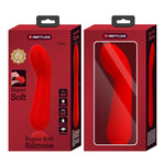 Vibrator Pretty Love Faun pentru punctul G, silicon roșu, 12 funcții