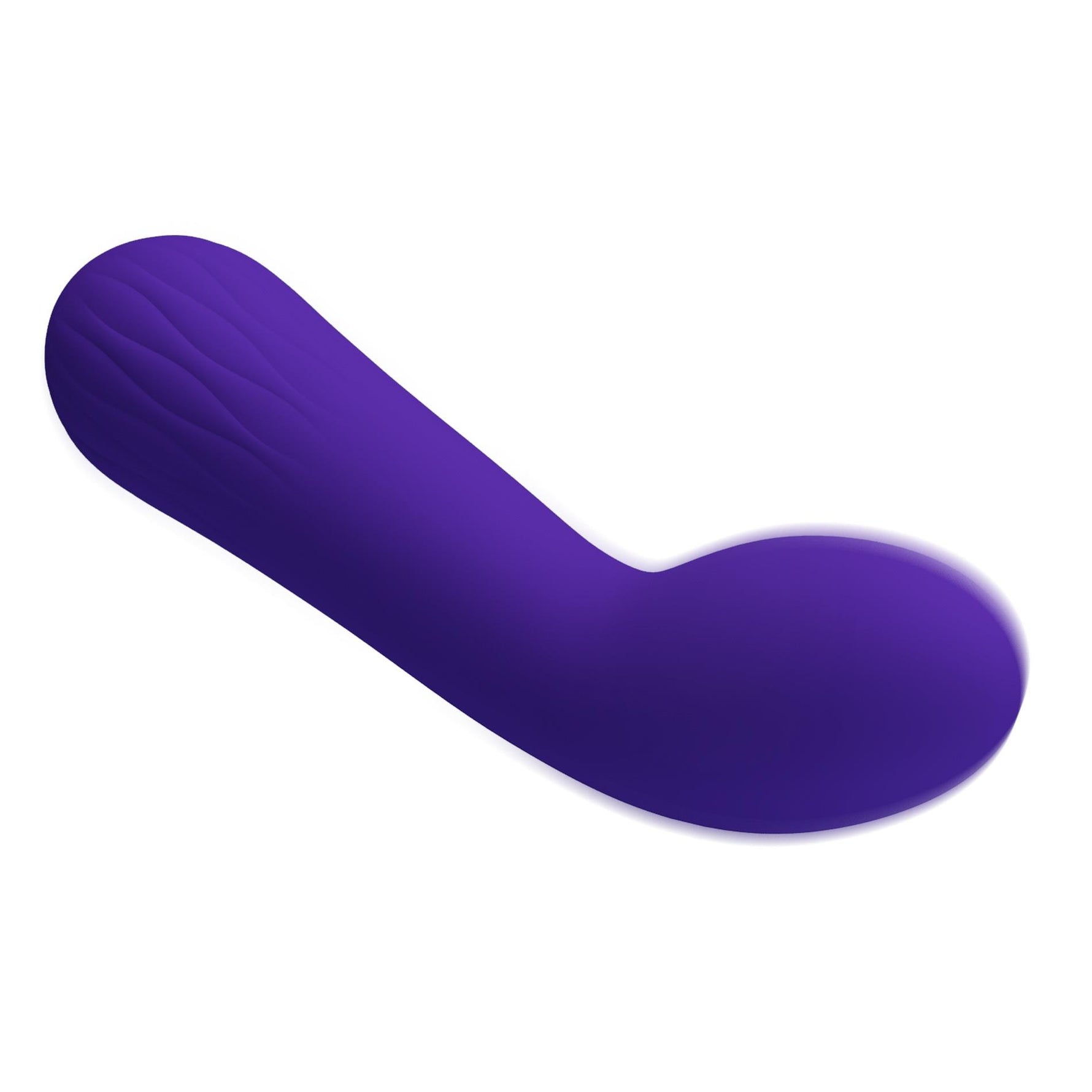 Vibrator pentru punctul G din silicon Pretty Love Faun, violet închis