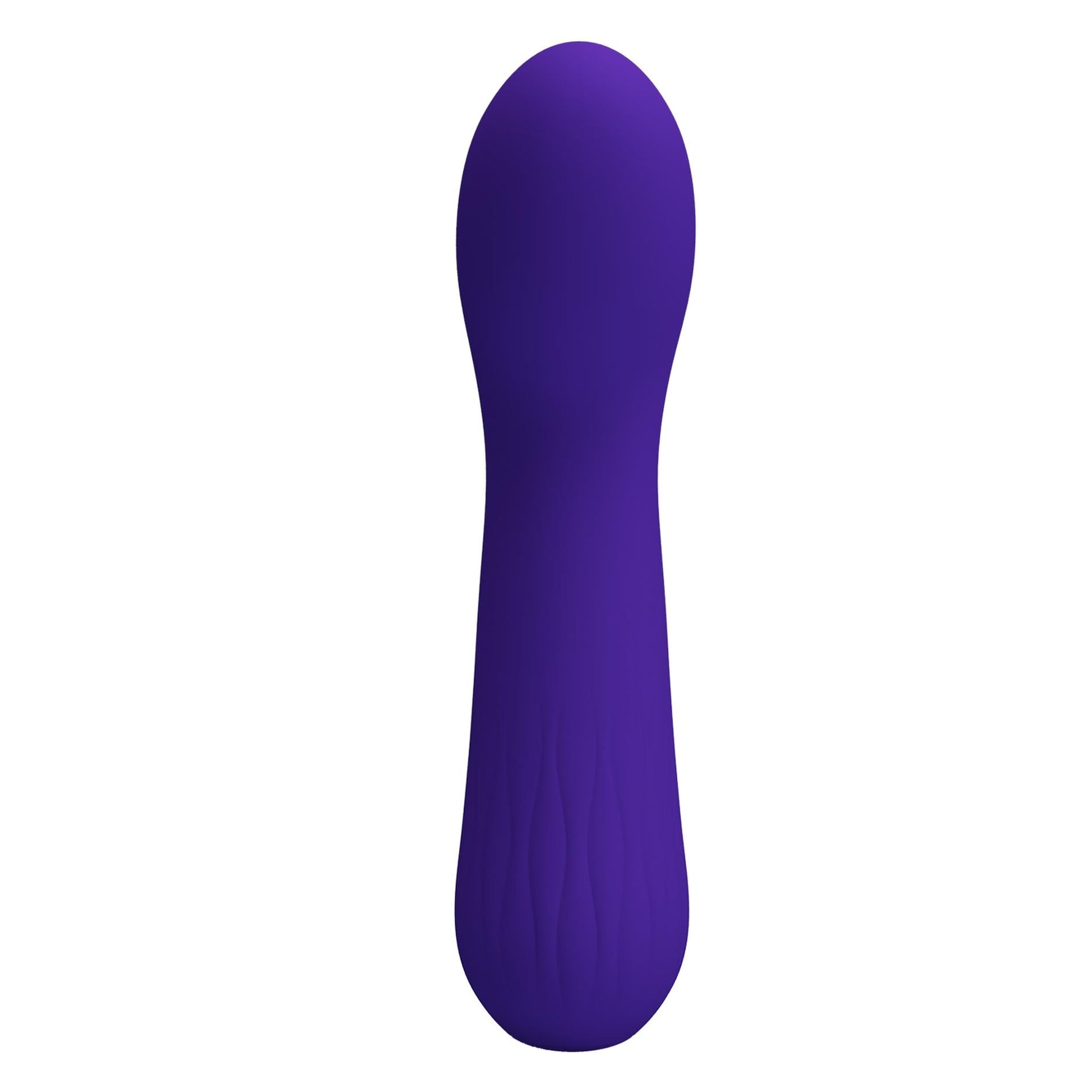 Vibrator pentru punctul G din silicon Pretty Love Faun, violet închis