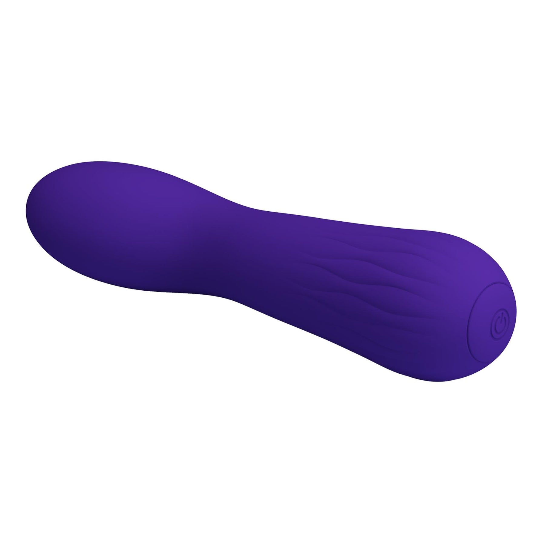 Vibrator pentru punctul G din silicon Pretty Love Faun, violet închis