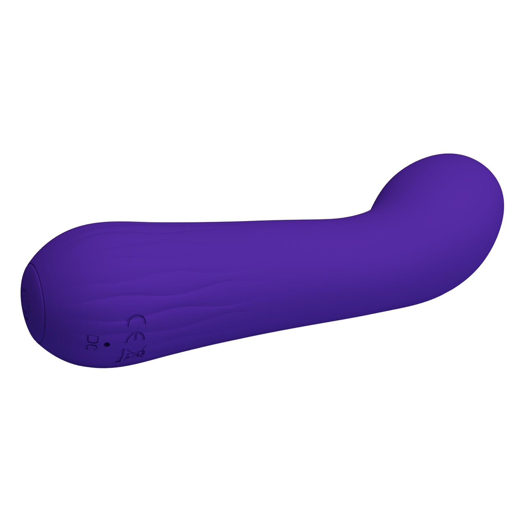 Vibrator pentru punctul G din silicon Pretty Love Faun, violet închis
