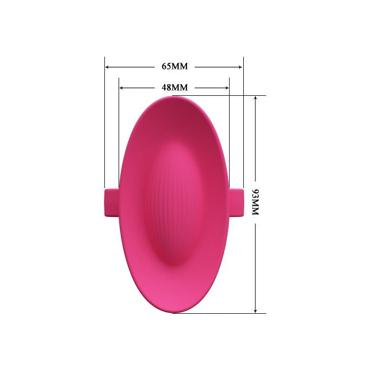 Stimulator clitoridian roz Pretty Love Nelly din silicon, 10 funcții