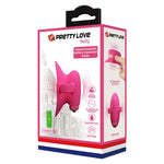 Stimulator clitoridian roz Pretty Love Nelly din silicon, 10 funcții