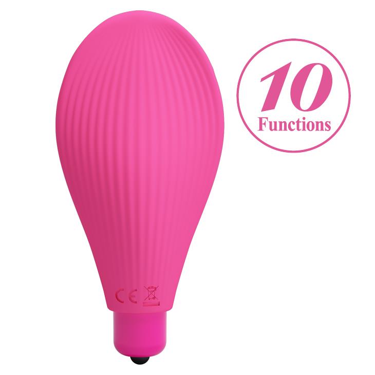 Stimulator clitoridian din silicon Pretty Love Nicole, 10 funcții