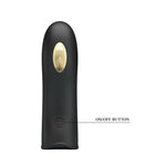 Husă pentru electrostimulare Pretty Love Marico, USB, Negru, 10,5 cm