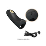 Husă pentru electrostimulare Pretty Love Marico, USB, Negru, 10,5 cm