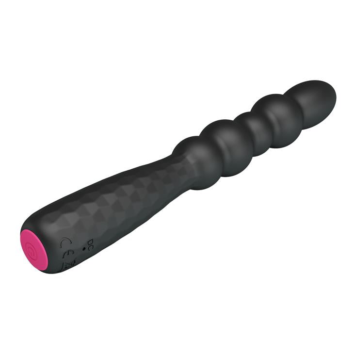 Vibrator Pretty Love Monroe pentru punctul G, silicon, negru, cu 12 funcții, USB