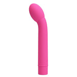 Vibrator Pretty Love Logan din silicon pentru punctul G, 10 funcții, roz