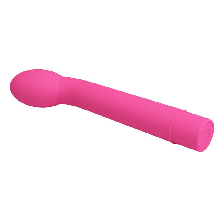 Vibrator Pretty Love Logan din silicon pentru punctul G, 10 funcții, roz