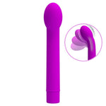 Vibrator Pretty Love Logan pentru punctul G, silicon, 10 funcții, violet
