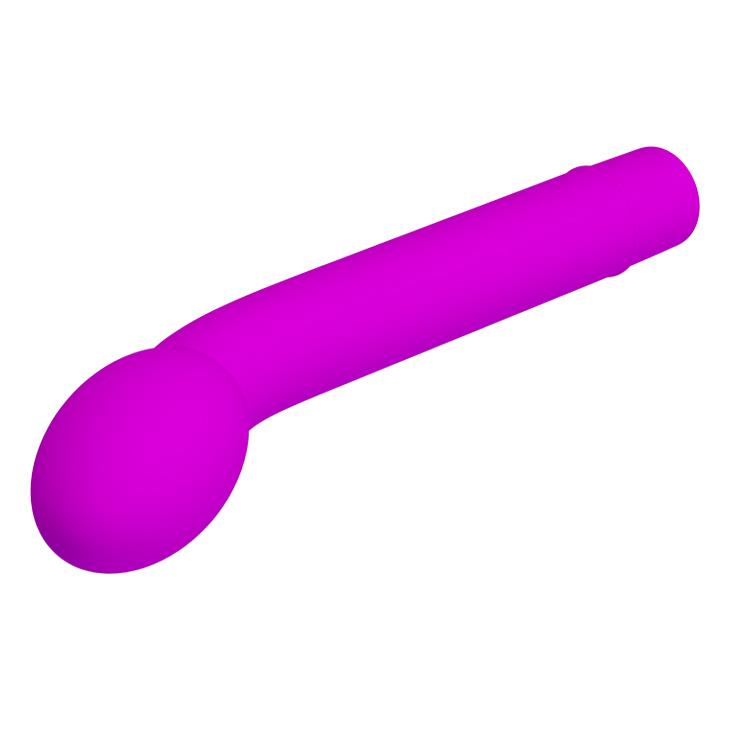 Vibrator Pretty Love Logan pentru punctul G, silicon, 10 funcții, violet