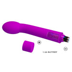 Vibrator Pretty Love Logan pentru punctul G, silicon, 10 funcții, violet
